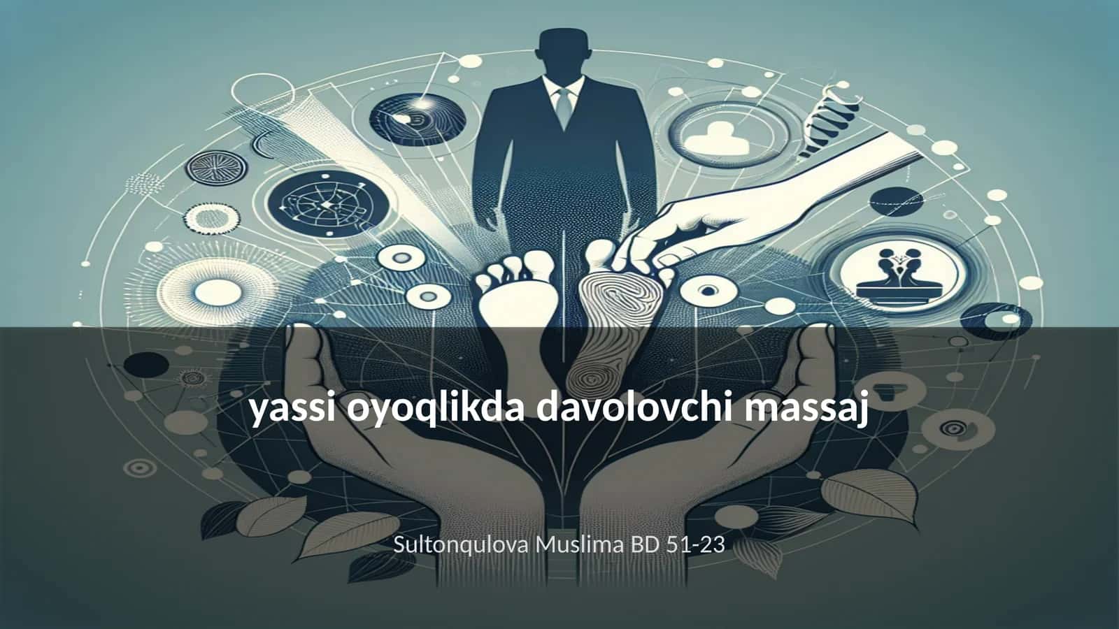 Yassi oyoqlikda davolovchi massaj 1