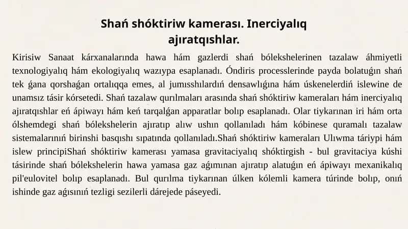 Shań shóktiriw kamerası 1