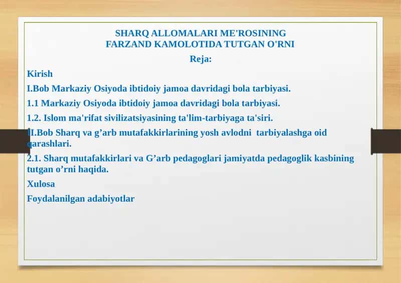 Markaziy Osiyoda Ibtidoiy Jamoa Davridagi Bola Tarbiyasi 1