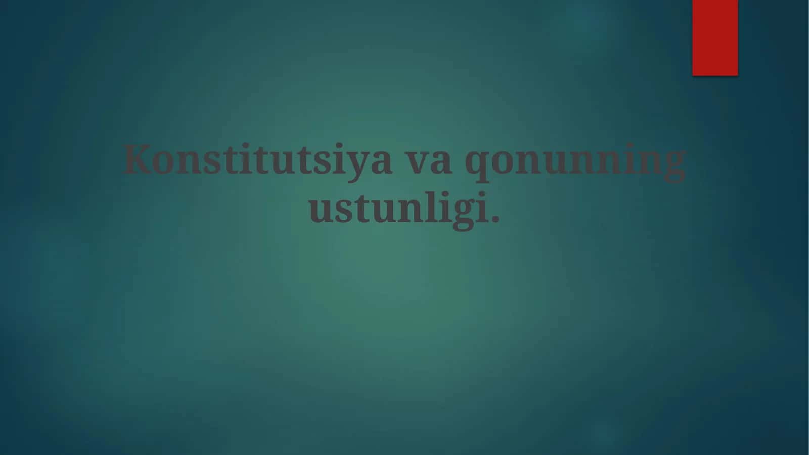 Konstititsiyavaqonuniningustunligi 1