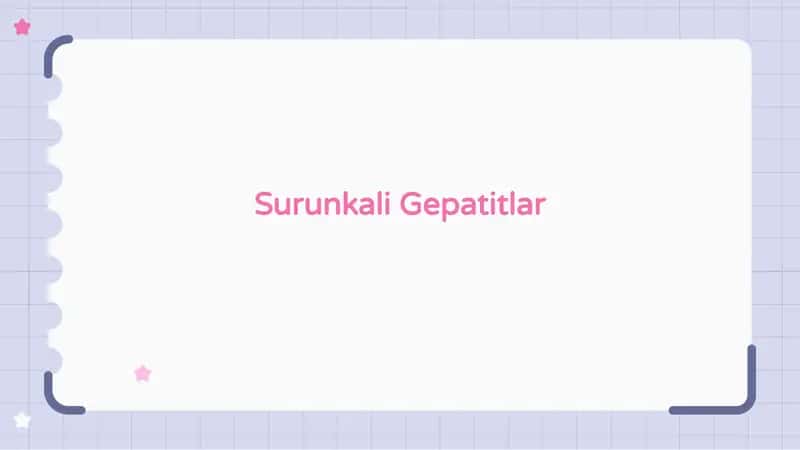 Surunkali gepatit kasalligi 1