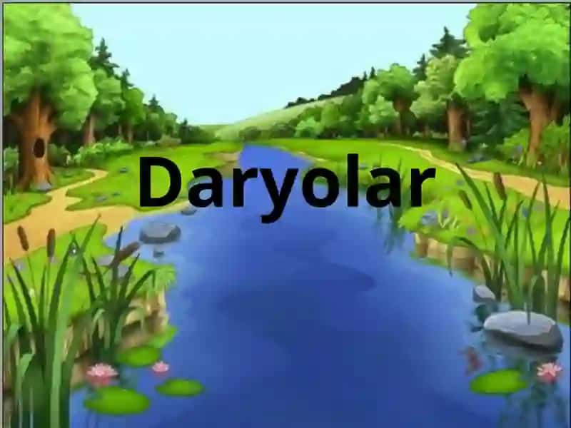 TOG’ DAGI DARYOLAR KO’RINISHI