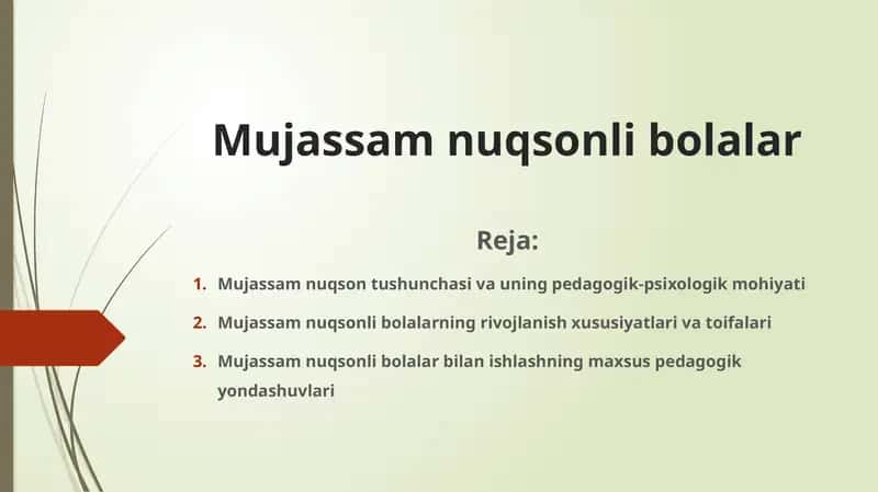 Mujassam nuqsonli bolalar 1