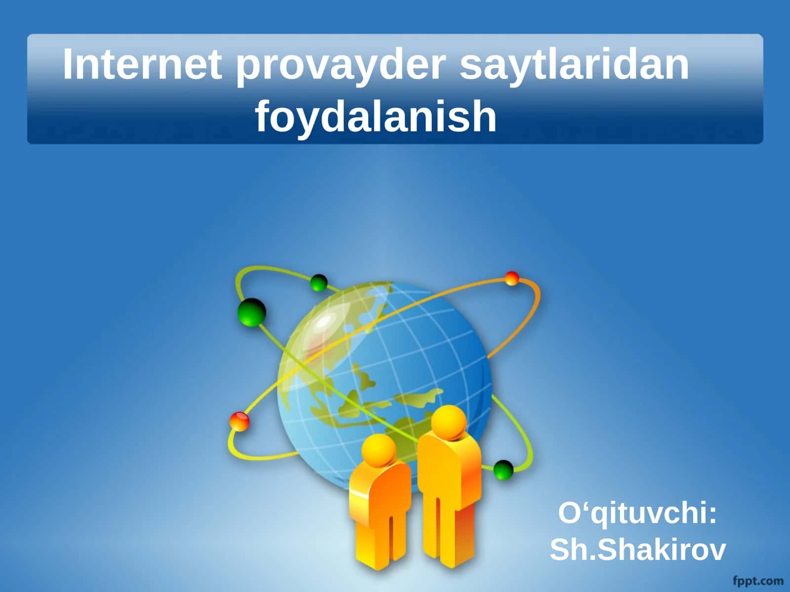 Internet provayder saytlaridan foydalanish 1