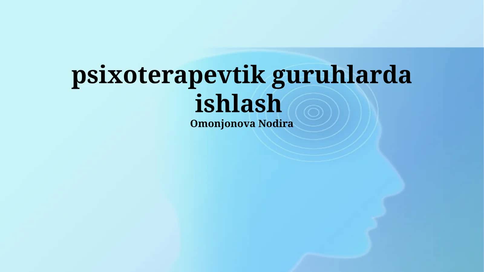 Psixoterapevtik Guruhlarda Ishlash 1