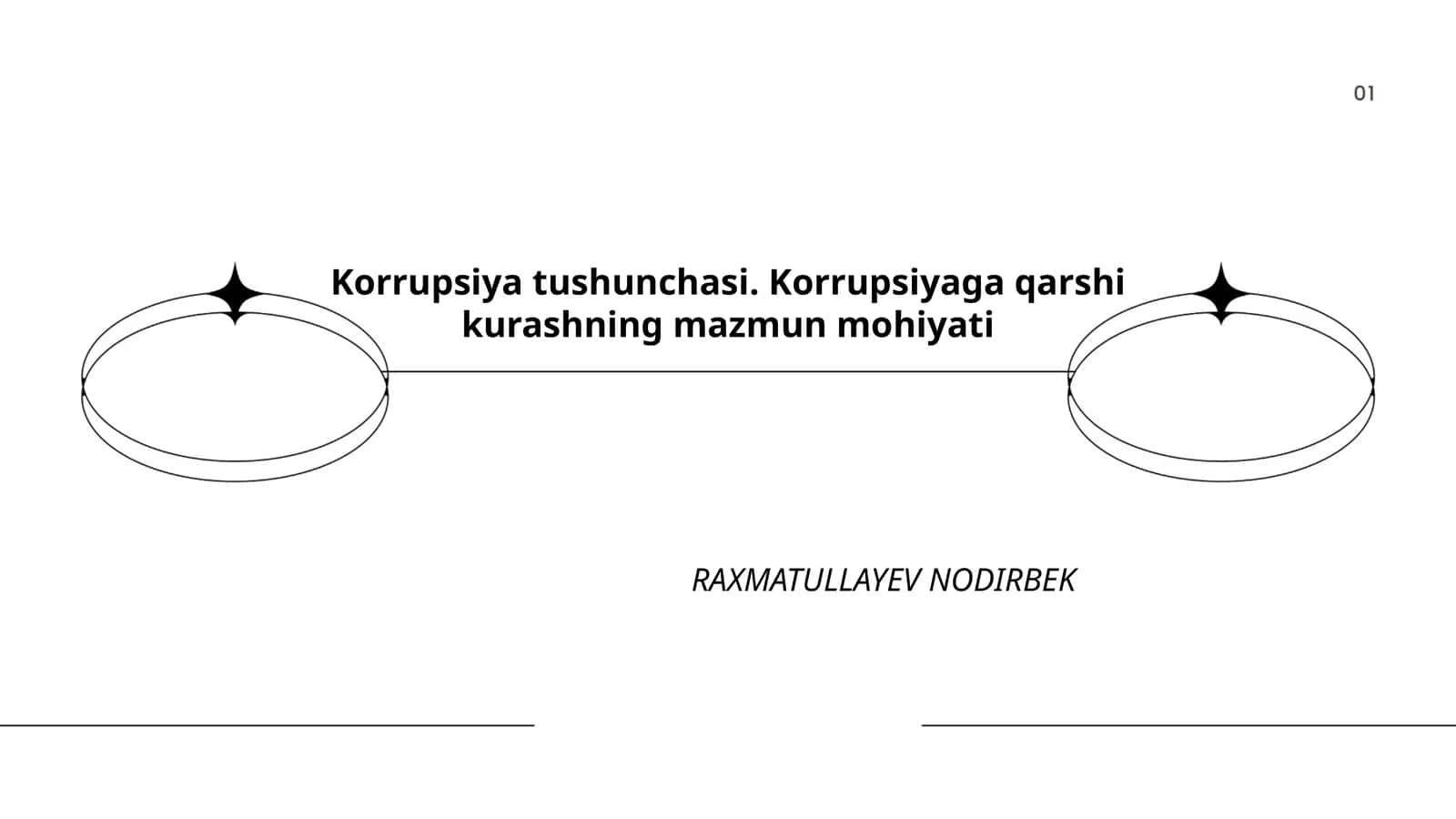 Korrupsiya tushunchasi. Korrupsiyaga qarshi kurashning mazmun mohiyati 1