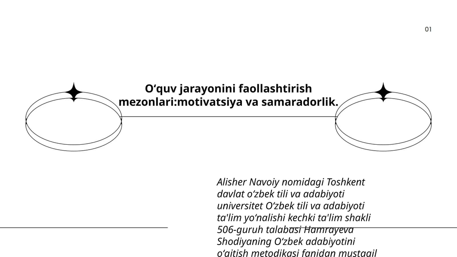 Oʻzbek adabiyotini oʻqitish metodikasi 1