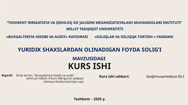 BUXGALTERIYA HISOBI VA AUDIT 1