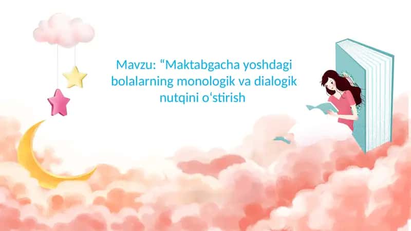Bolalarga dialogik nutqni o‘rgatish 1