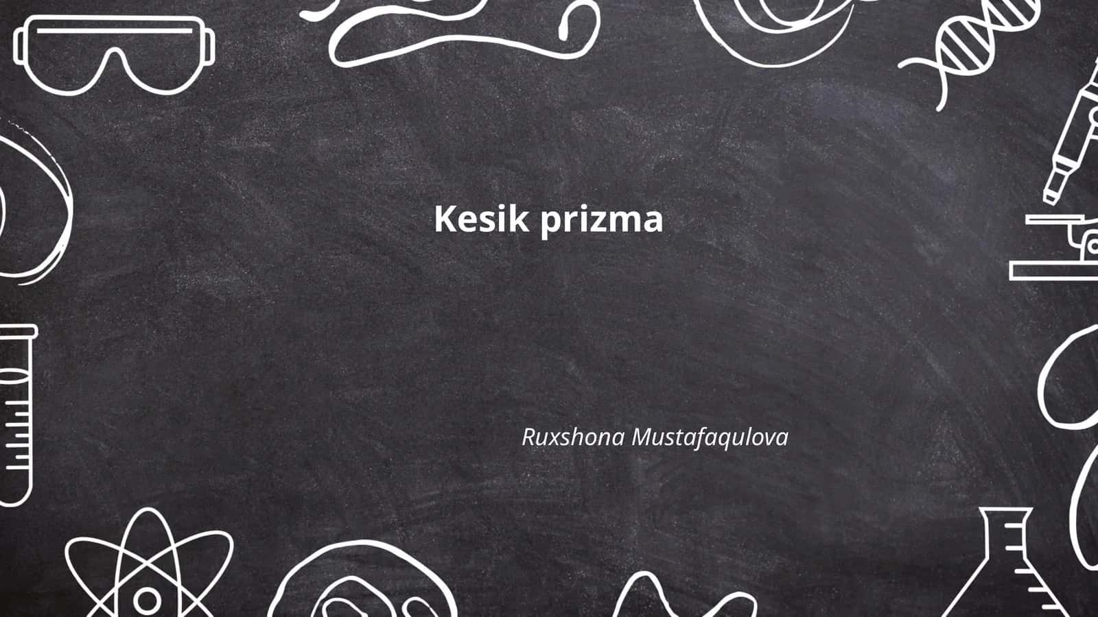 Kesik prizma 1