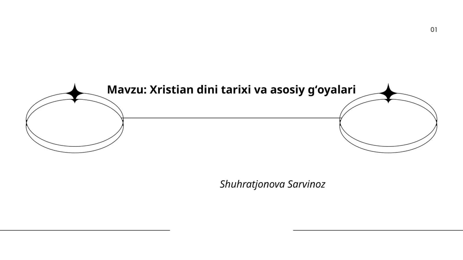 Xristianlik dini tarixi va asosiy gʻoyalari 1