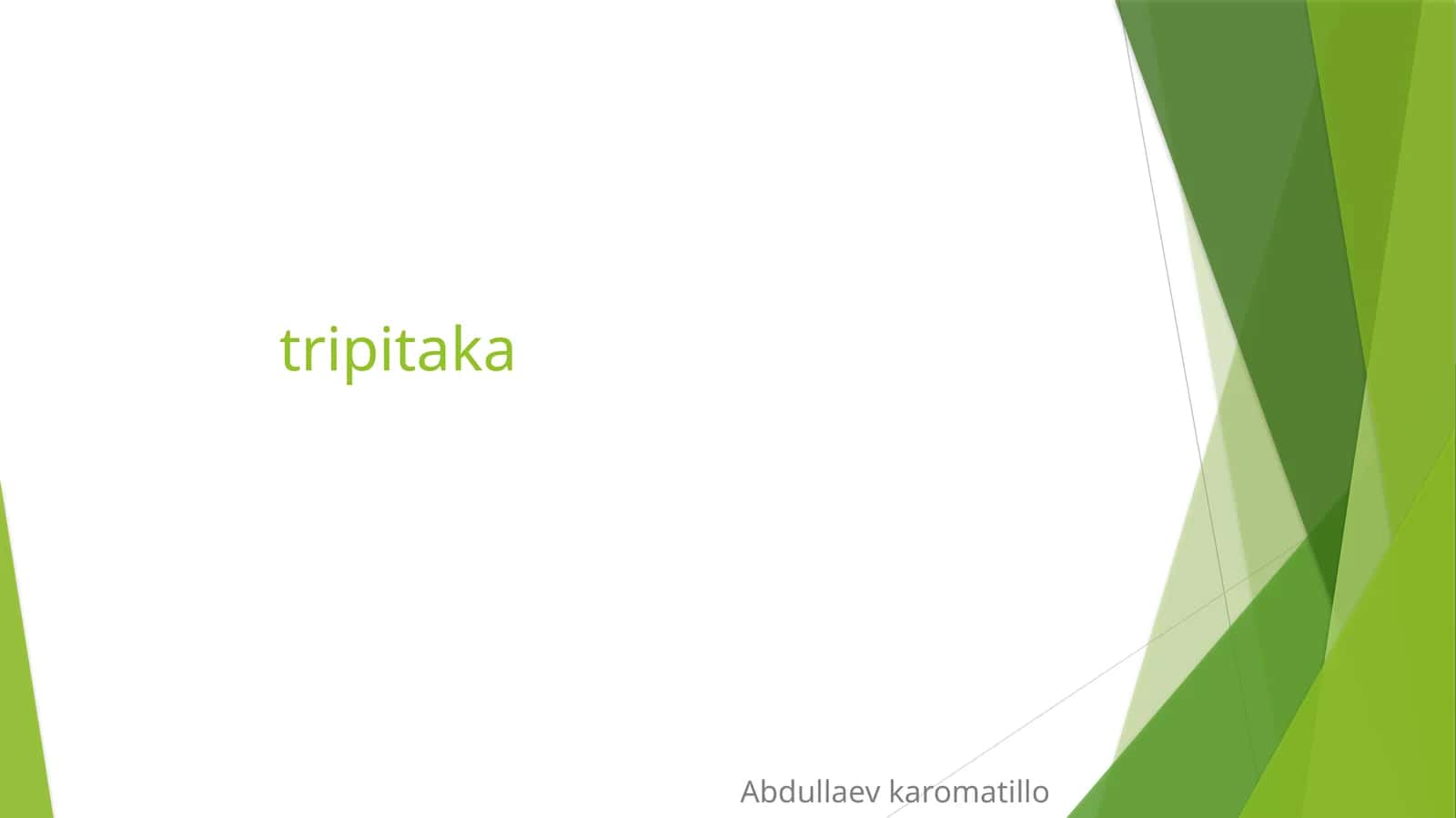 Tripitaka 1