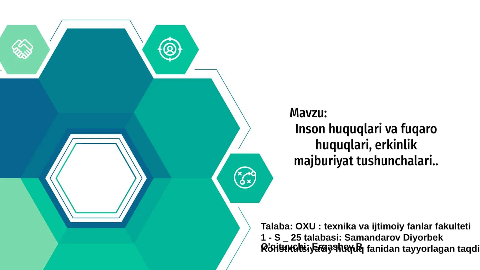 Inson huquqlari va fuqaro huquqlari 1