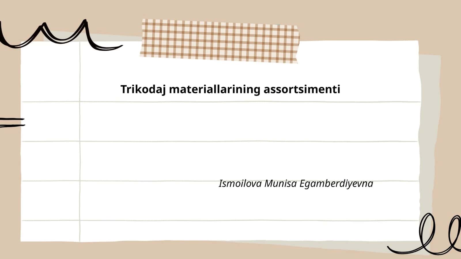 Trikodaj materiallarining assortsimenti 1
