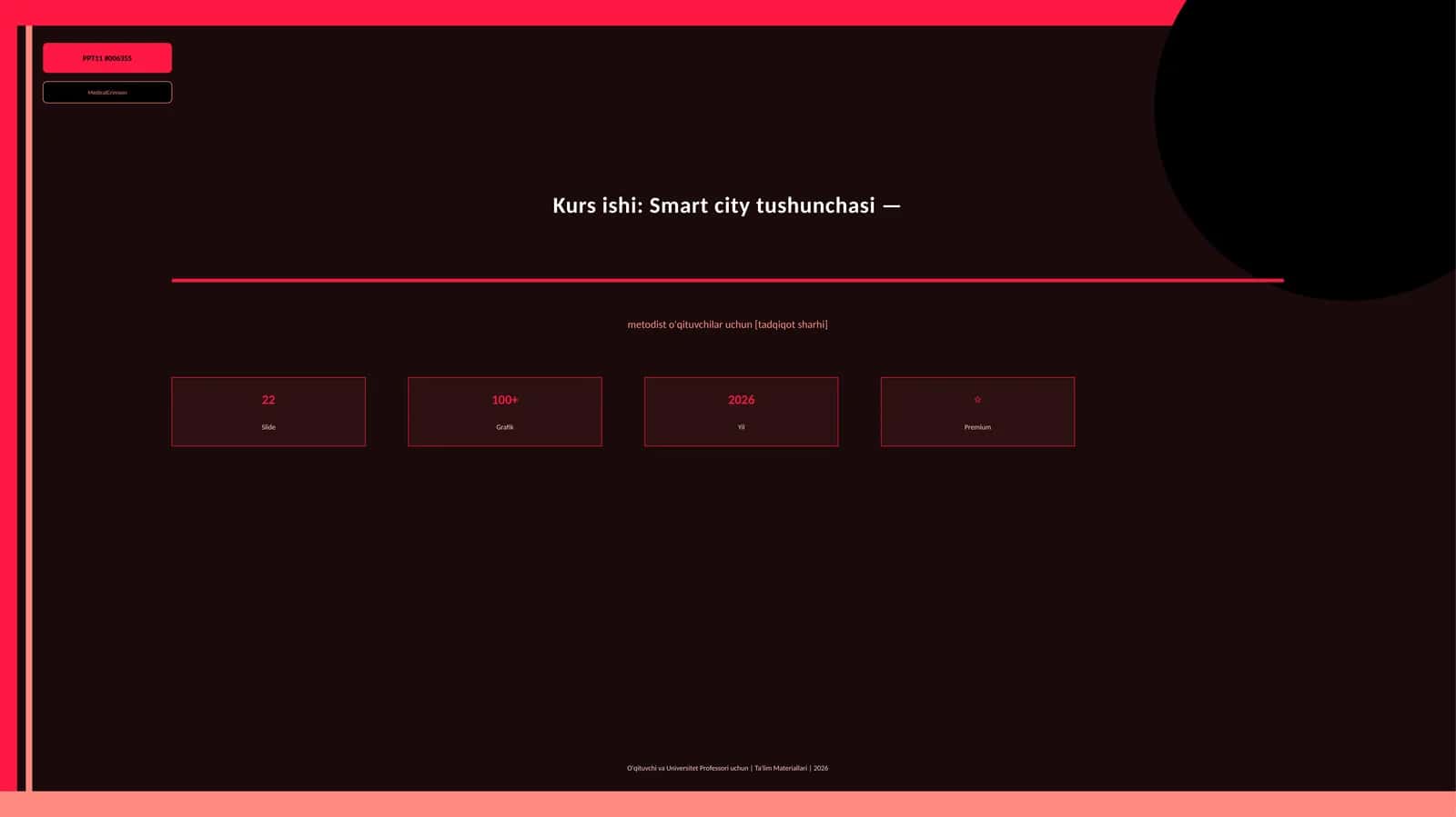 Smart city tushunchasi — metodist o'qituvchilar uchun [tadqiqot sharhi] 1