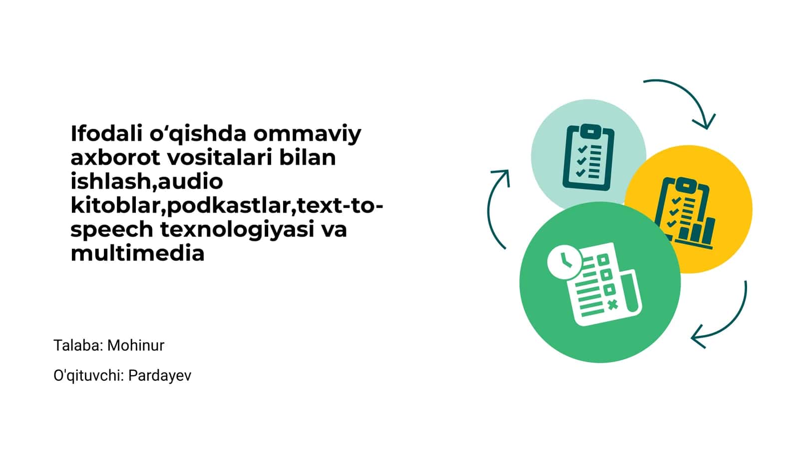 Ifodali oʻqishda ommaviy axborot vositalari bilan ishlash 1