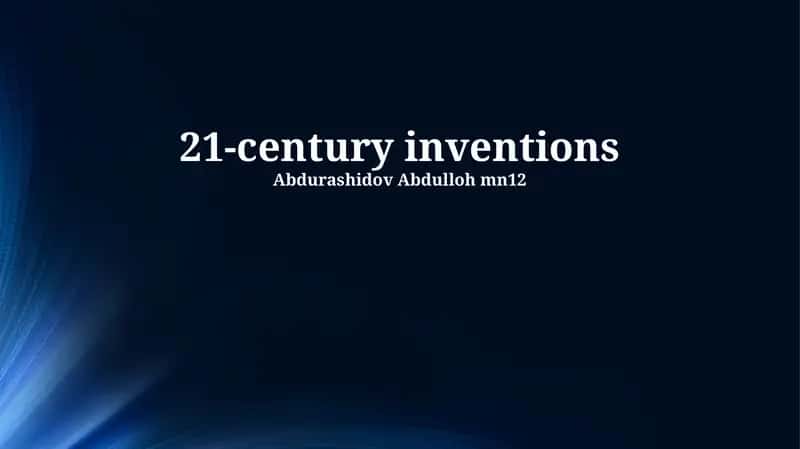 Innovations Shaping Our World 1