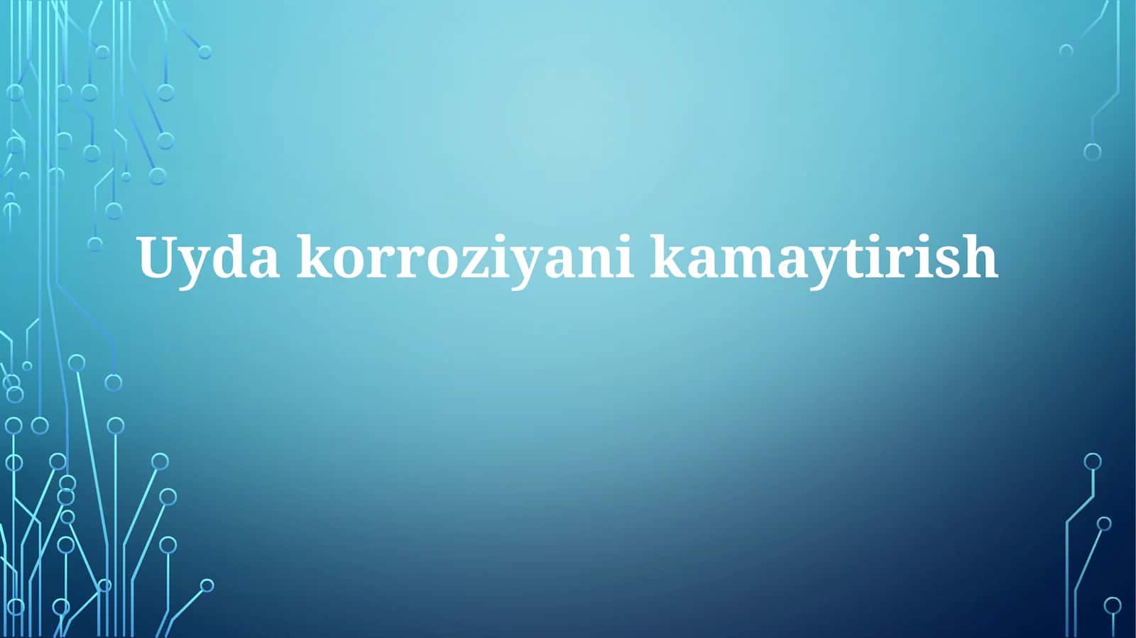 Uydakorroziyanikamaytirish 1