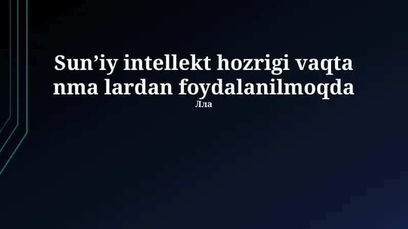 Sun'iy intellektning afzalliklari, cheklovlari va axloqiy masalalari 1