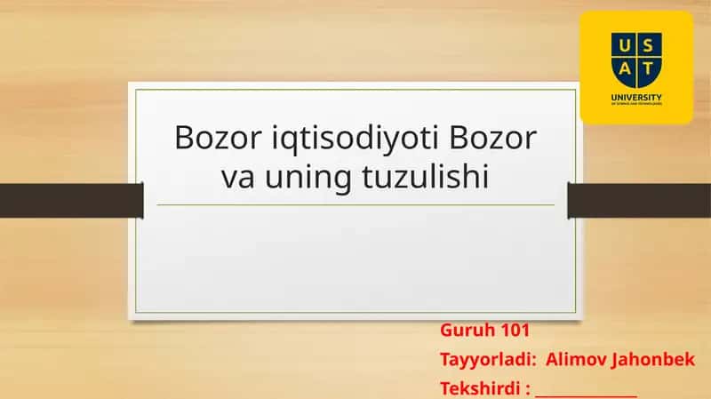 Bozoriqtisodiyoti 1