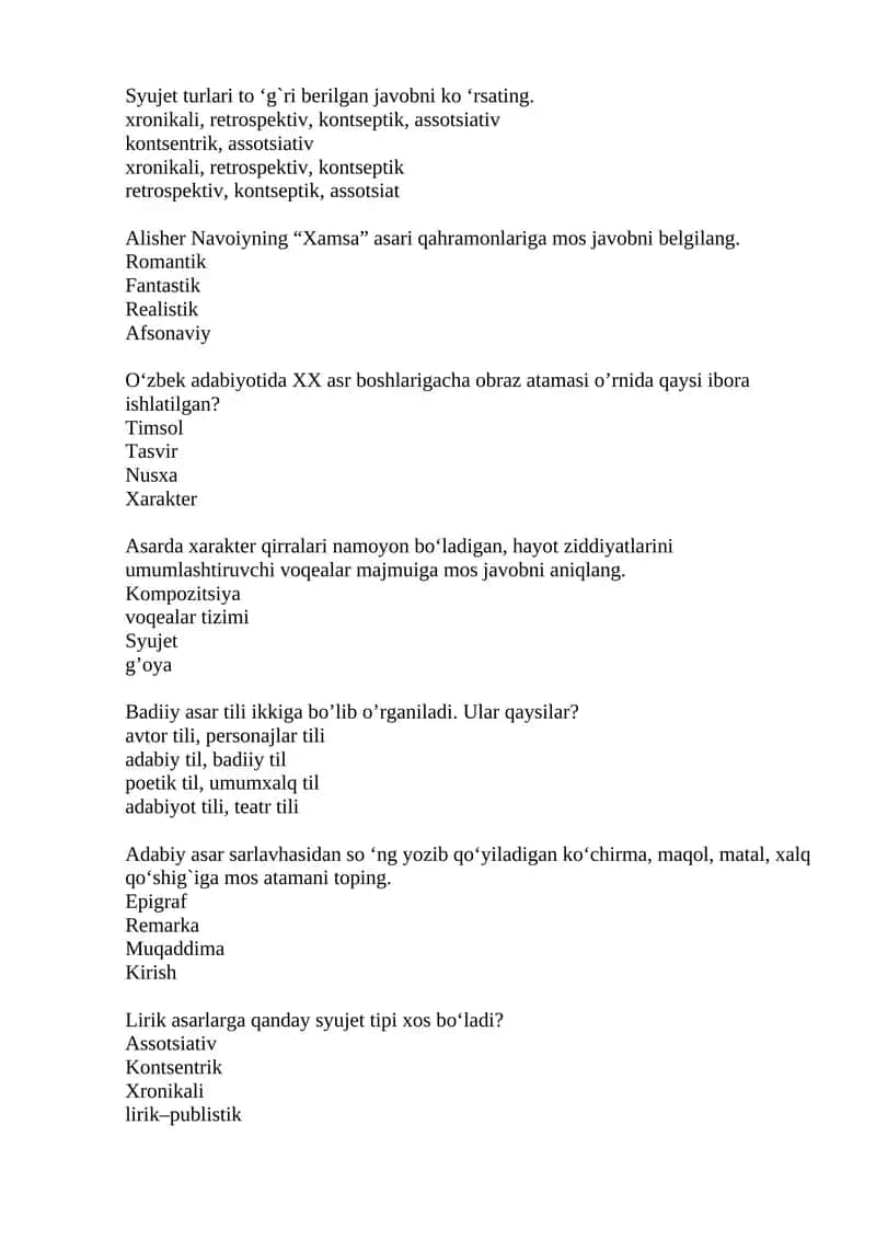 Alisher Navoiyning “Xamsa” asari 1
