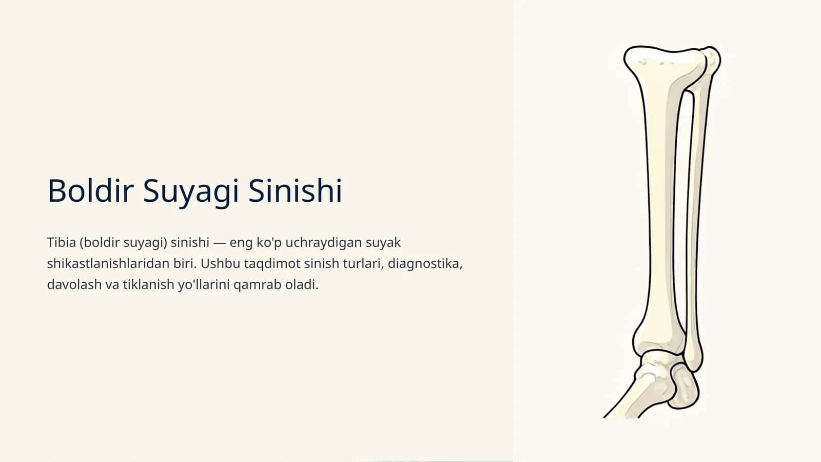 Boldir Suyagi Sinishi 1