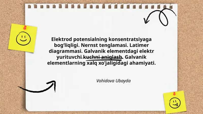 Galvanik elementlar va ularning ahamiyati 1