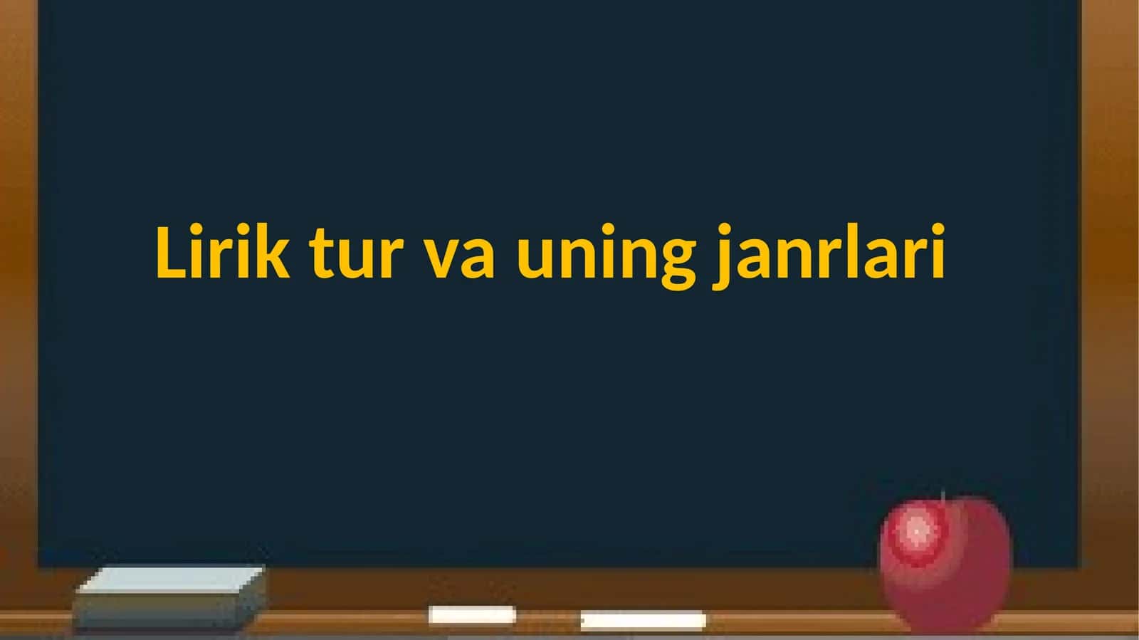 Lirik janr 1