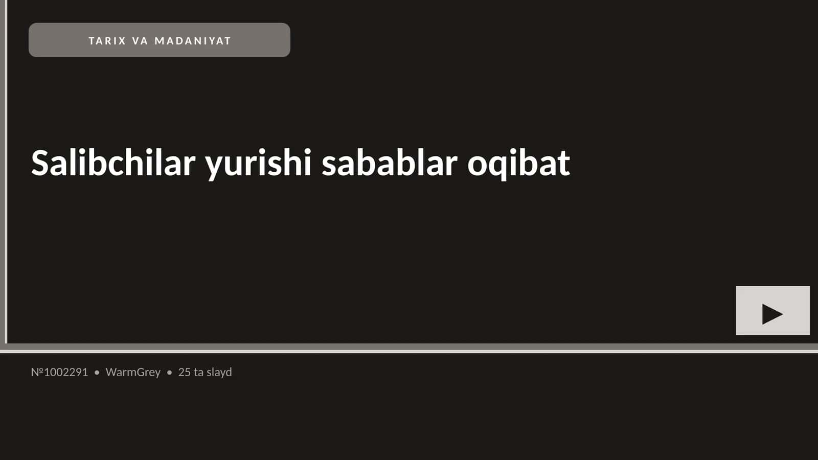 Salibchilar yurishi sabablar oqibat 1