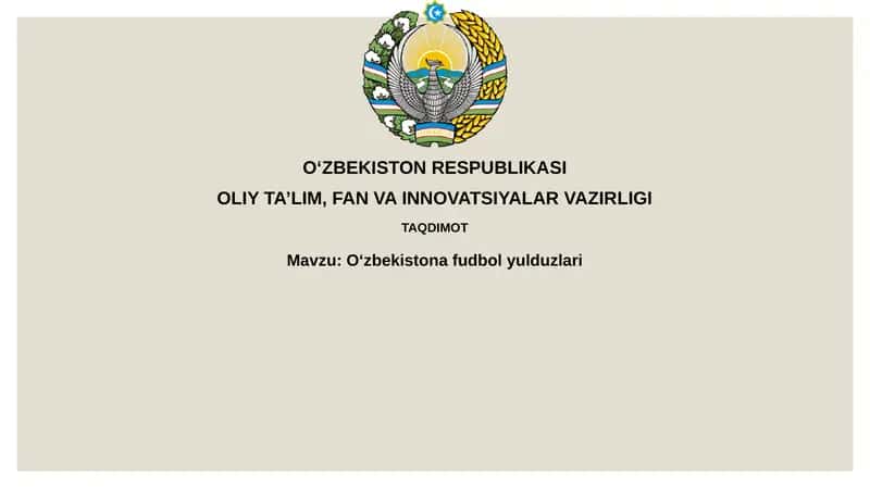 Oʻzbekiston afudbolyulduzlari 1