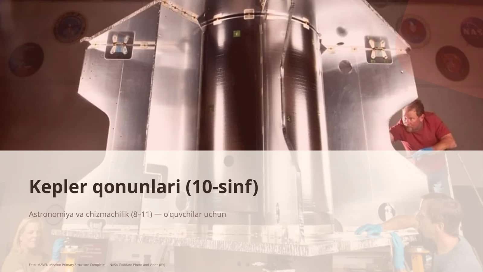 Kepler qonunlari (10-sinf) 1