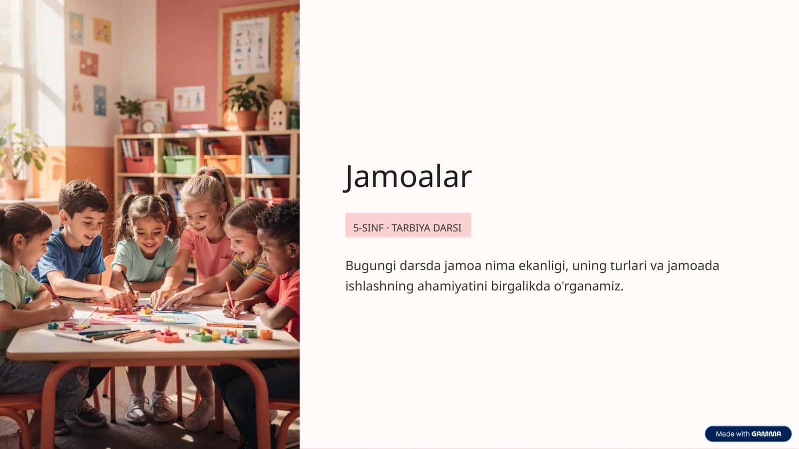 Jamoalar 1