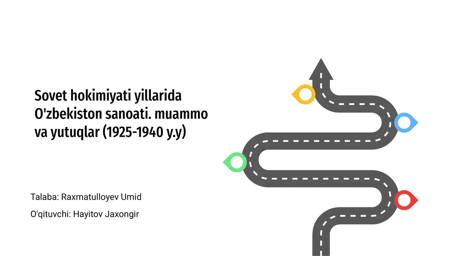 Sovet hokimiyati yillarida O'zbekiston sanoati. muammo va yutuqlar (1925-1940 y.y) 1