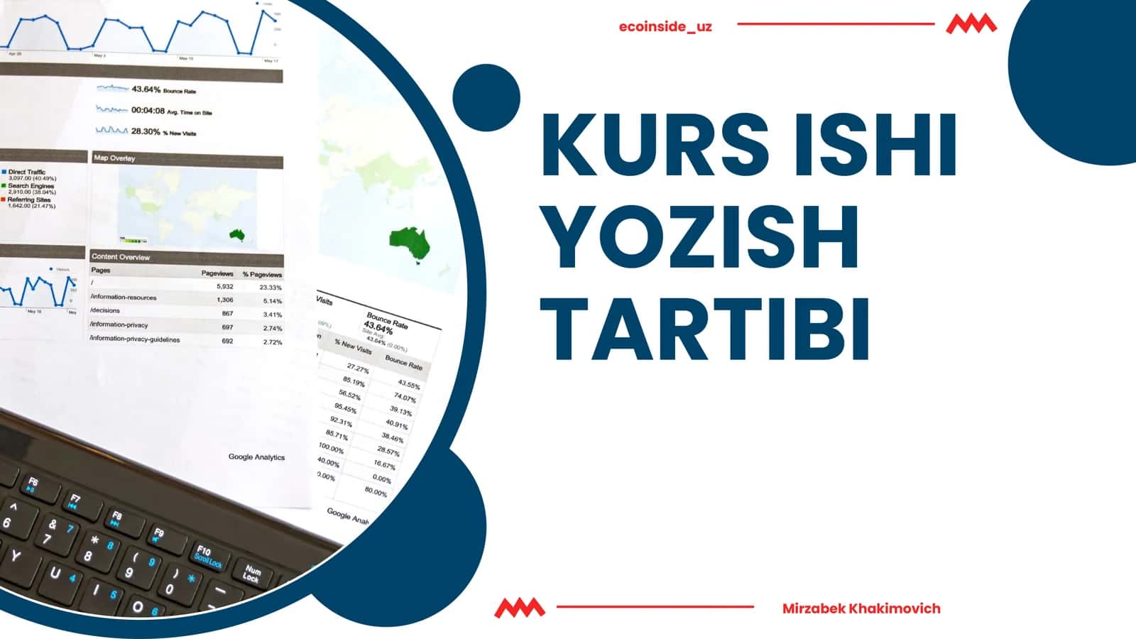 KURS ISHI YOZISH TARTIBI 1