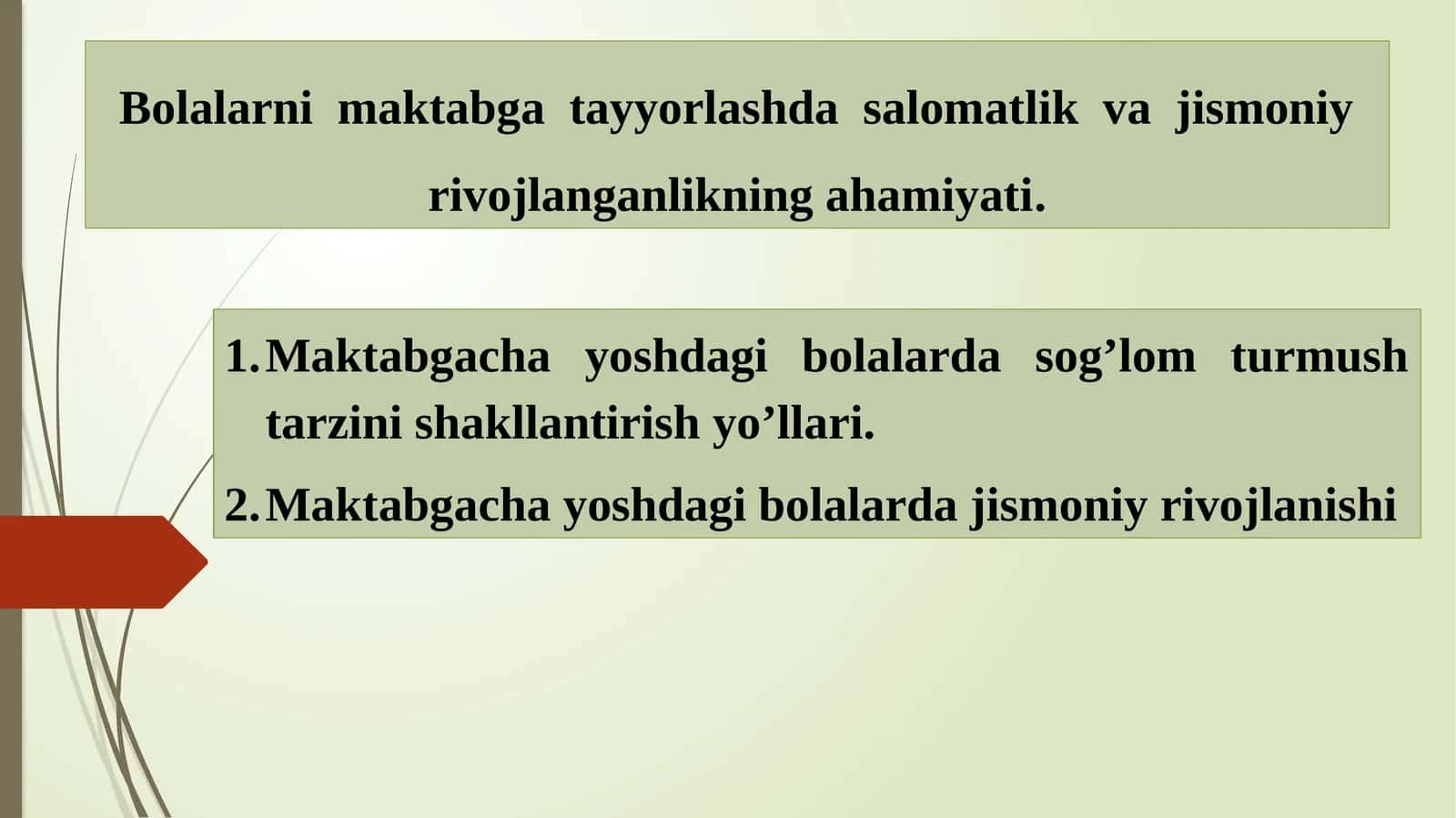 Maktabga Tairlash 1