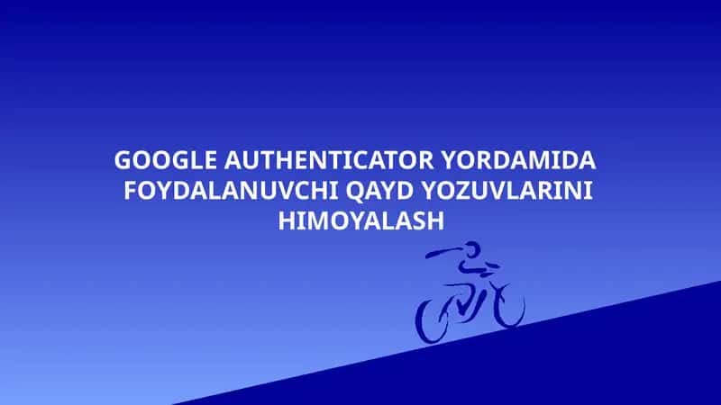 GOOGLE AUTHENTICATOR YORDAMIDA 1