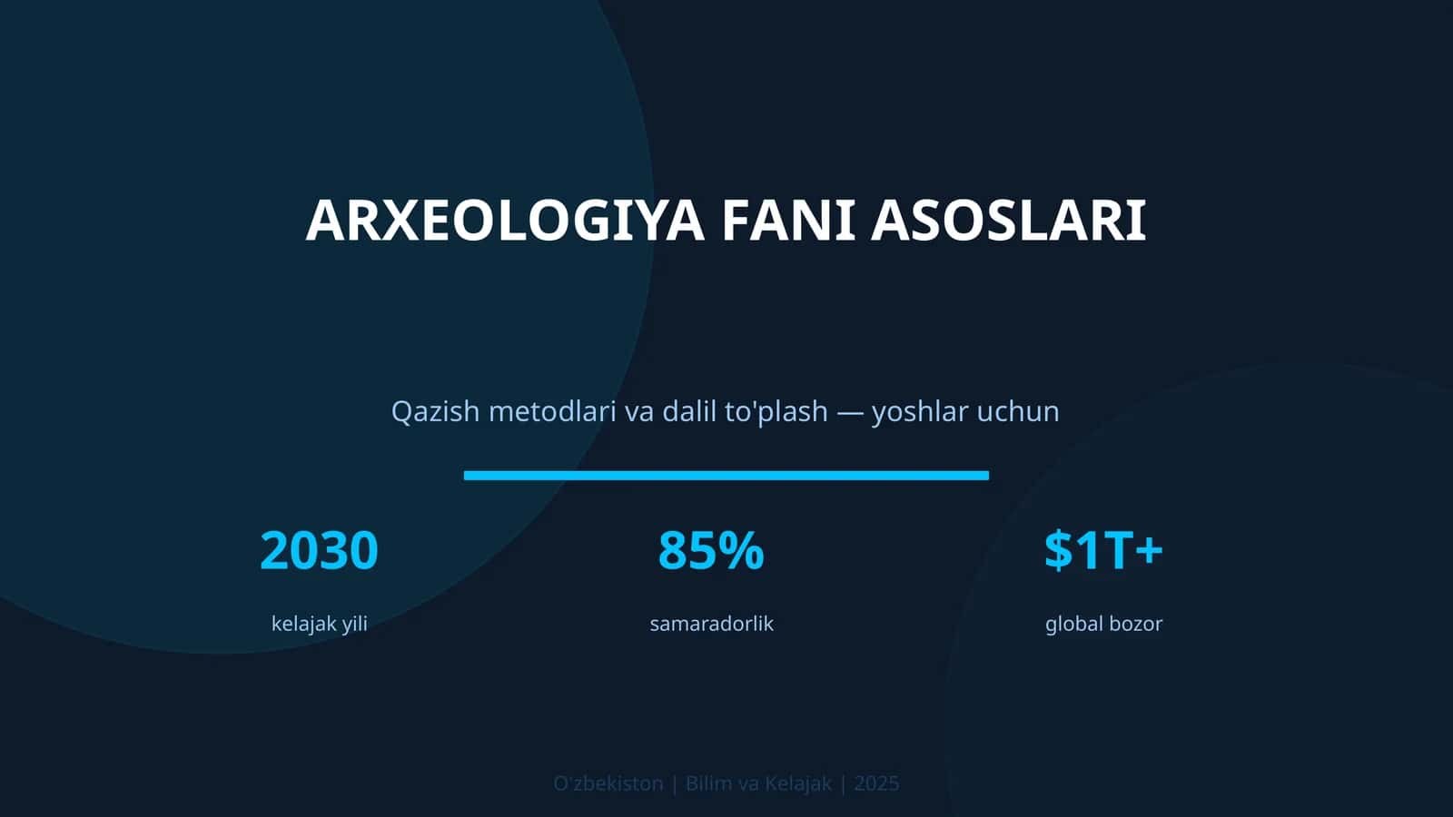 ARXEOLOGIYA FANI ASOSLARI 1