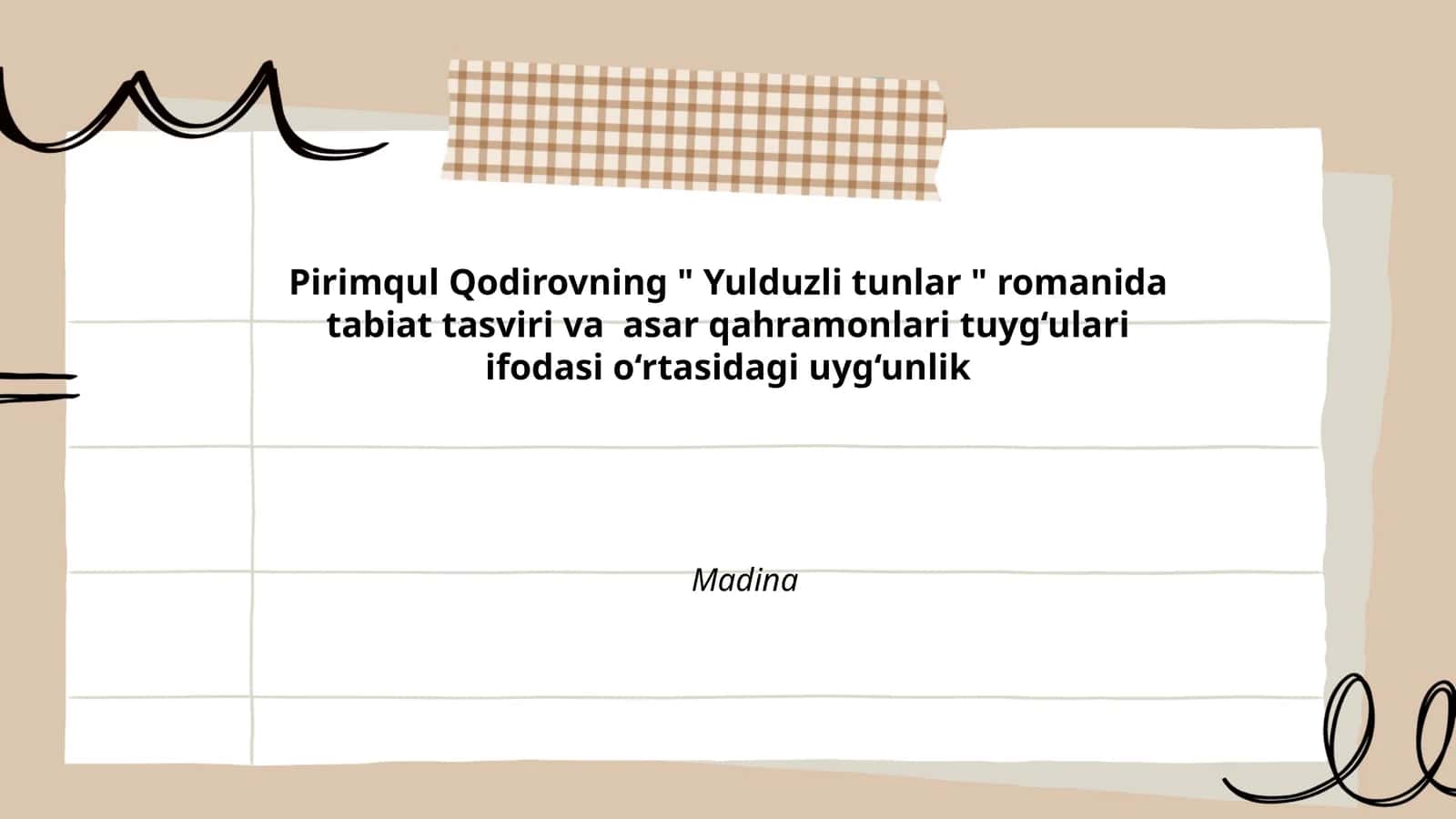Yulduzli tunlar 1