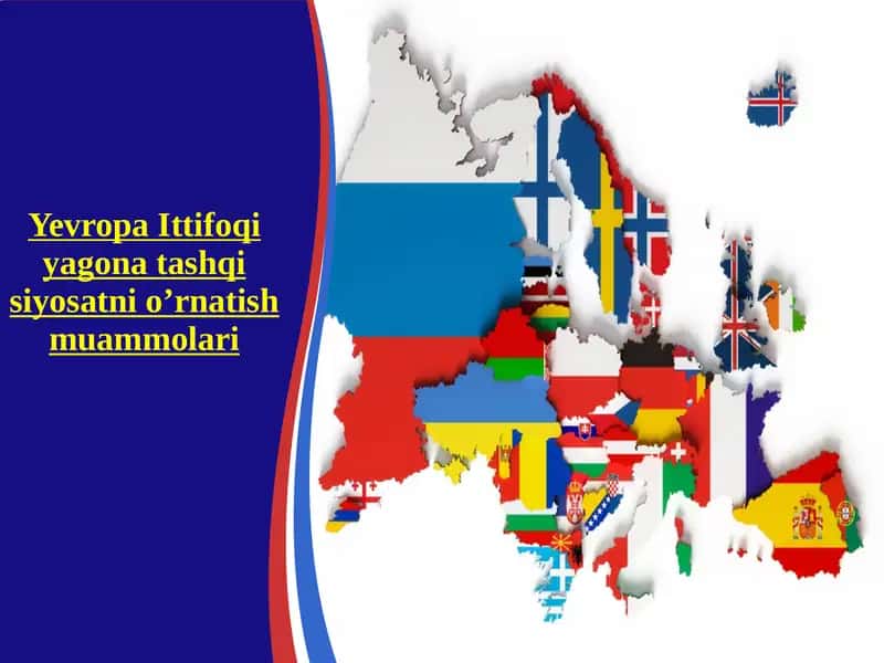 Yevropa Ittifoqi tashqi siyosati 1