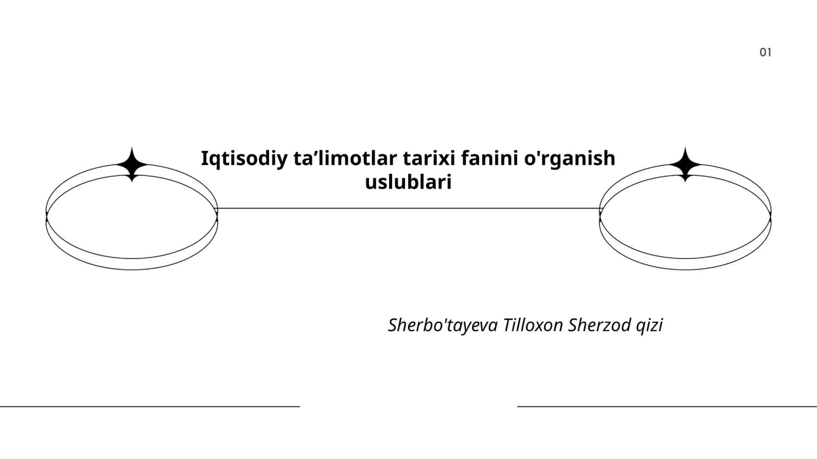 Iqtisodiy taʼlimotlar tarixi fanini o'rganish uslublari 1