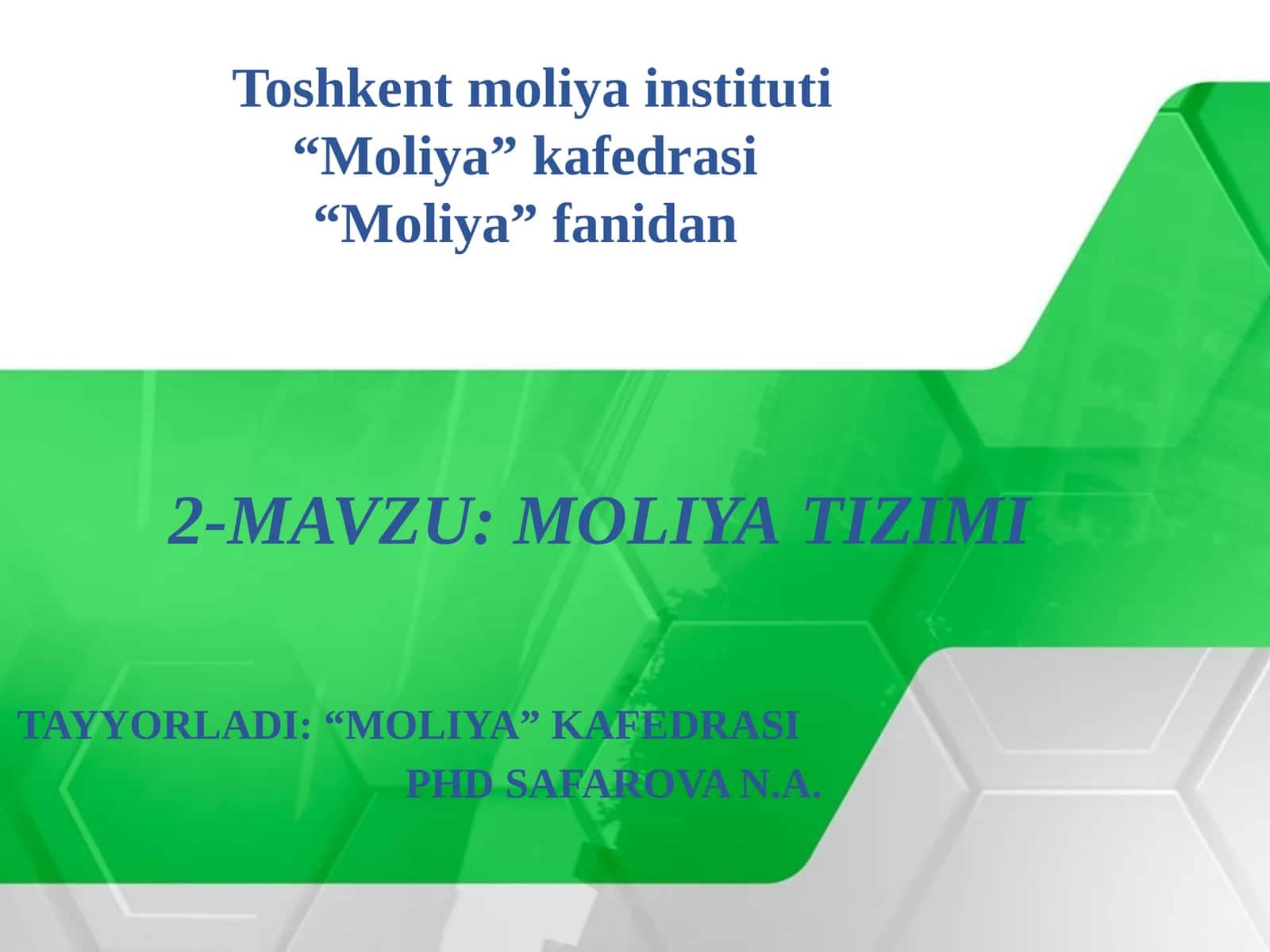 Moliyatizimi 1