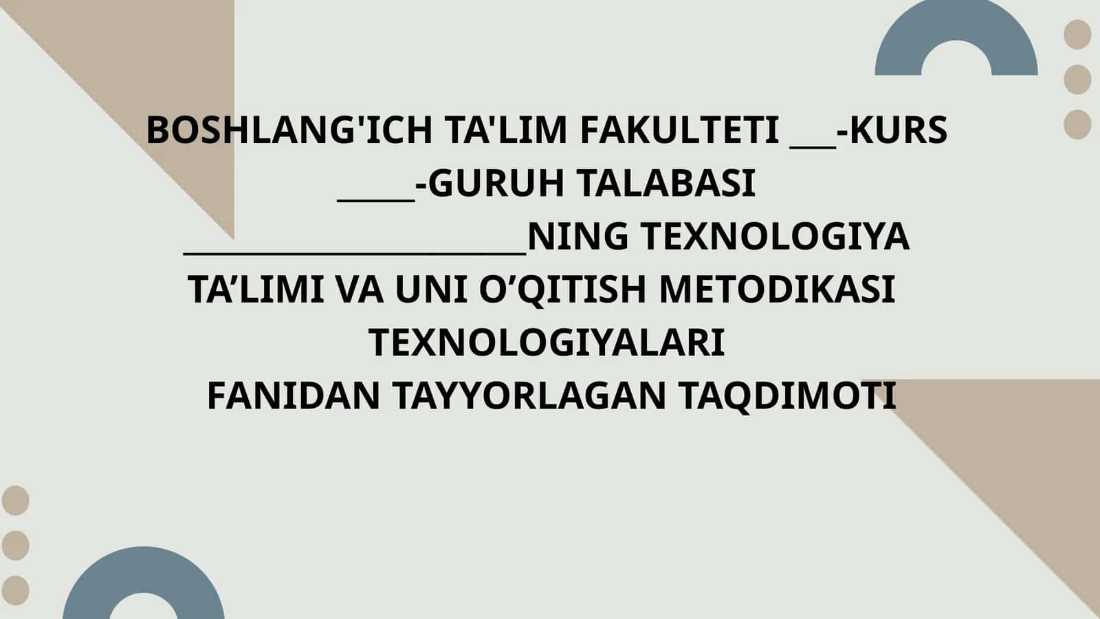 TEXNOLOGIYA DARSLARIDA INTERFAOL USULLARINING QO’LLANILISHI 1