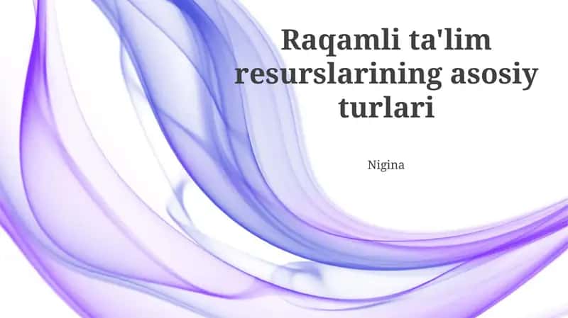 Interfaol Ta'lim Materiallari 1