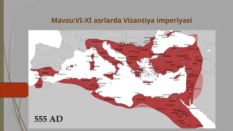 VI-XI asrlarda Vizantiya imperiyasi 1