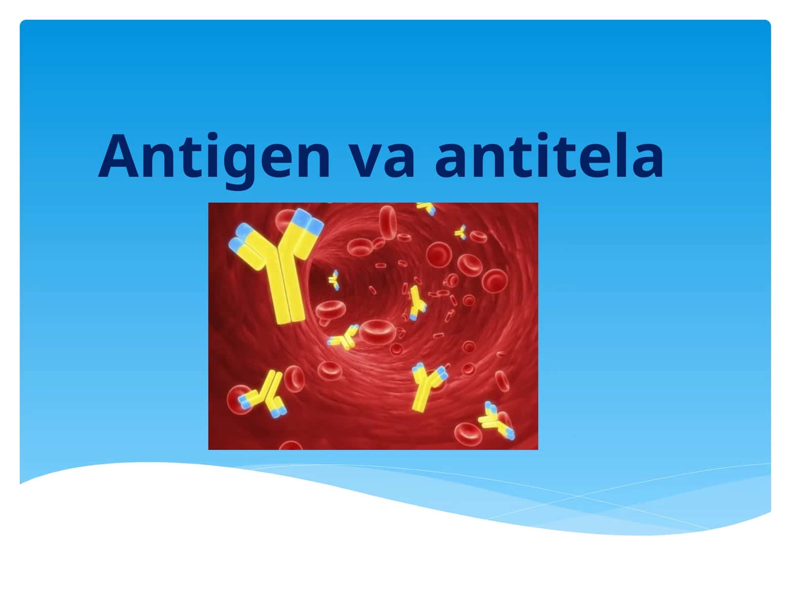 Antigenvaantitela 1