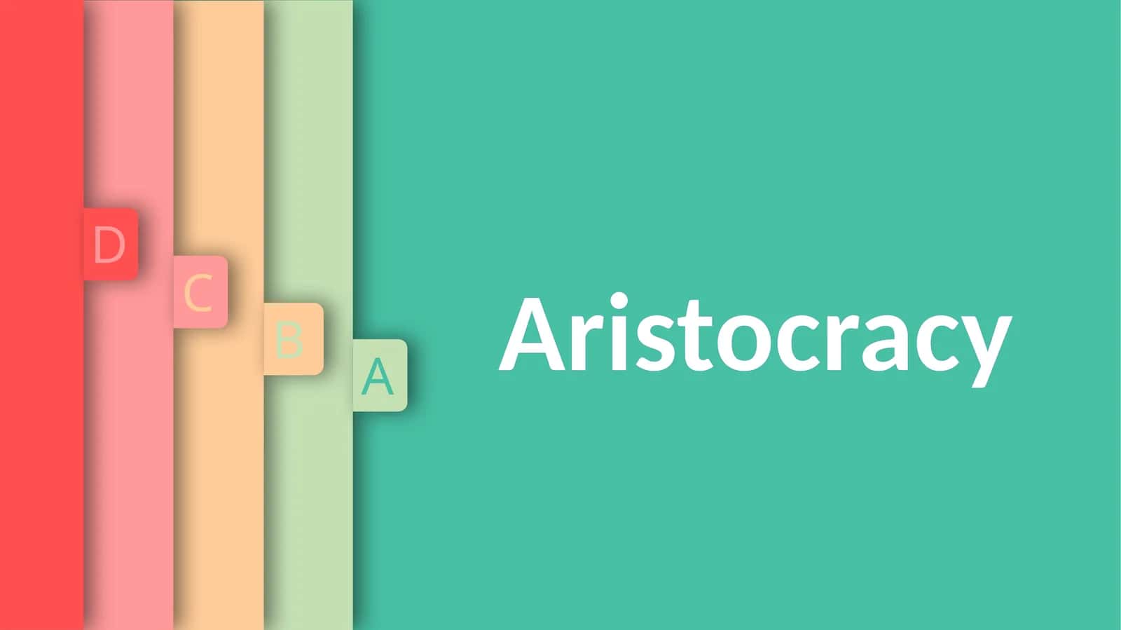 What Is An Aristocracy? 1