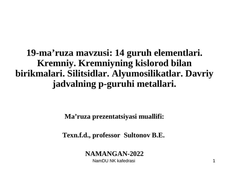 14 guruh elementlari 1