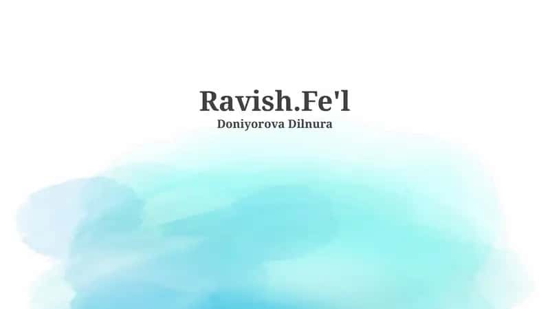 Boshdan kechirish 1
