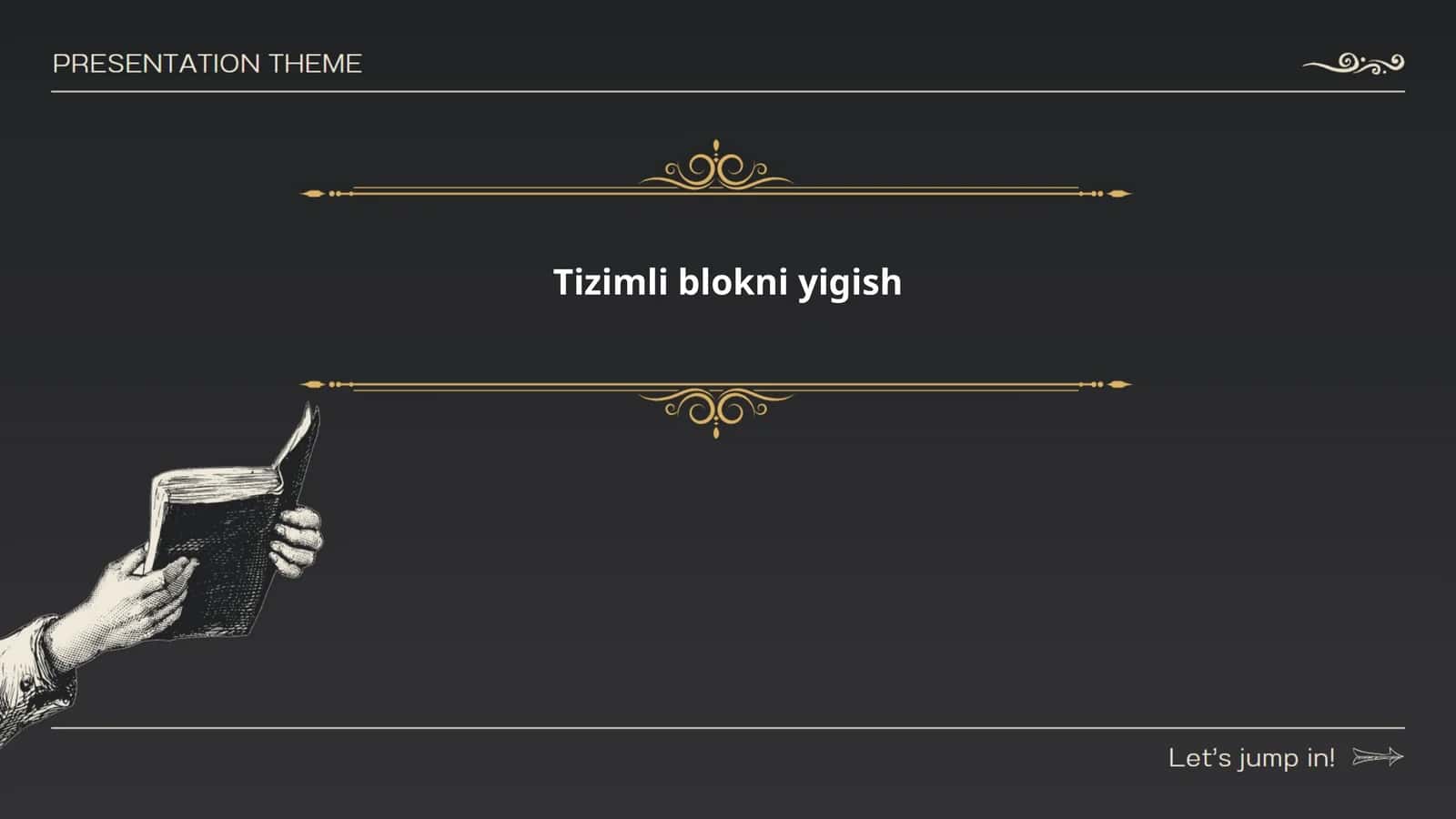 Tizimli bloklarning asosiy turlari 1