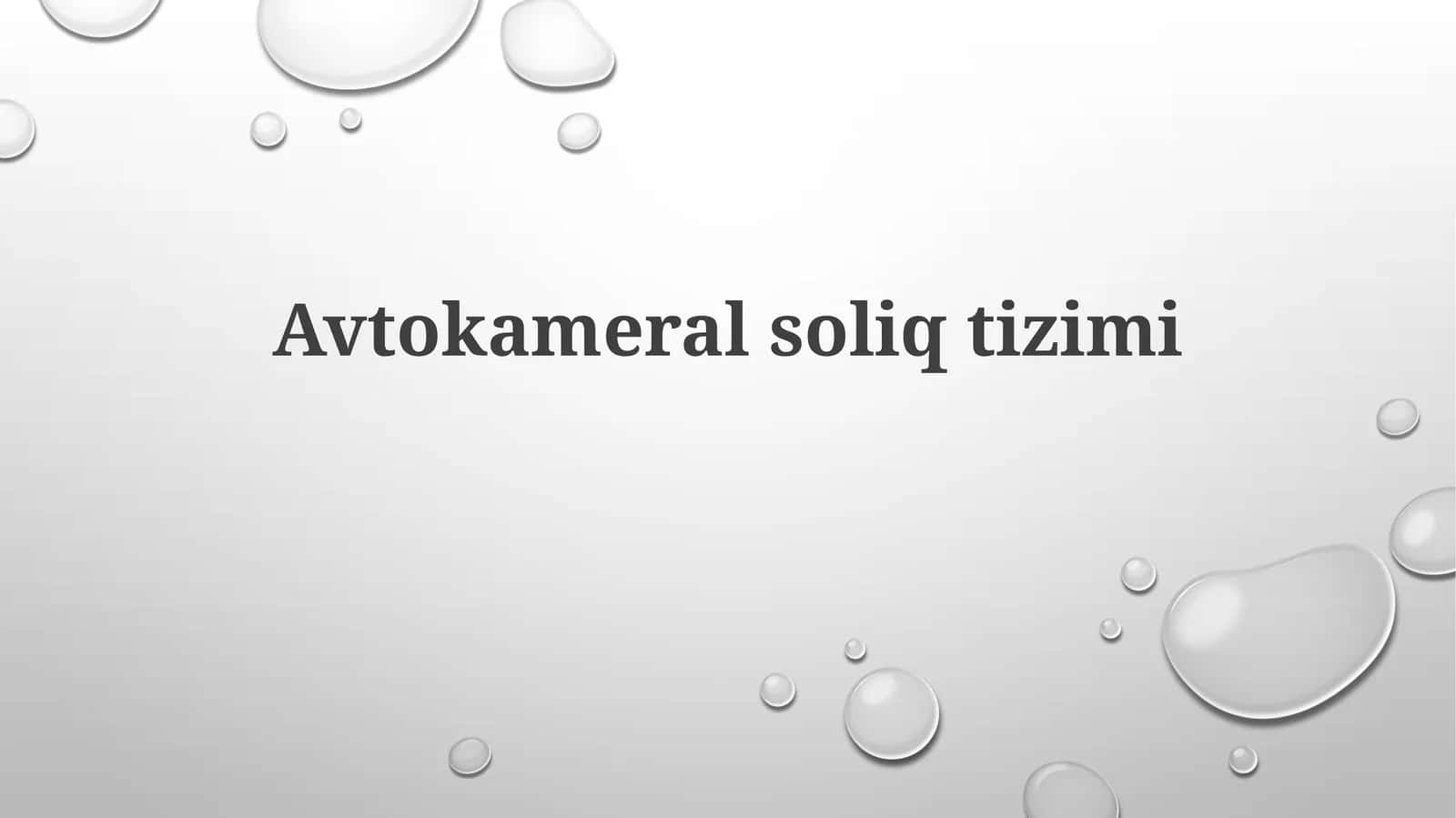 Avtokameralsoliqtizimi 1